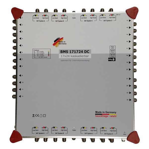 BMS 171724 DC Multischalter 17/24 Kaskadierbar BMS 171724 DC Multischalter 17/24 Kaskadierbar