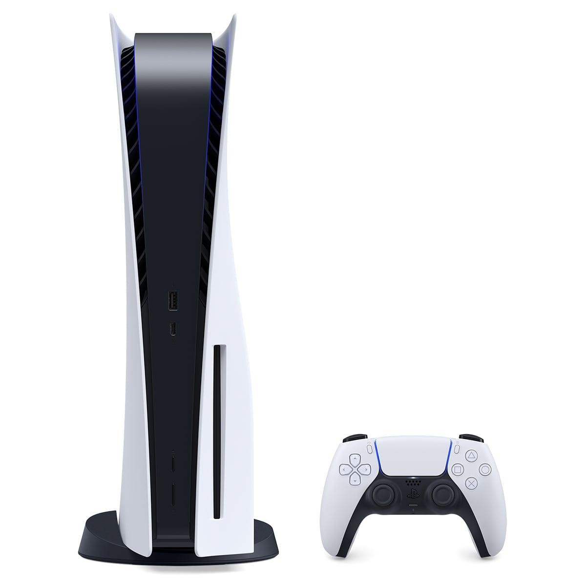 Sony PlayStation 5 PS5 Standard Disc Edition Game Console (825GB, with  DualSense Wireless Controller)