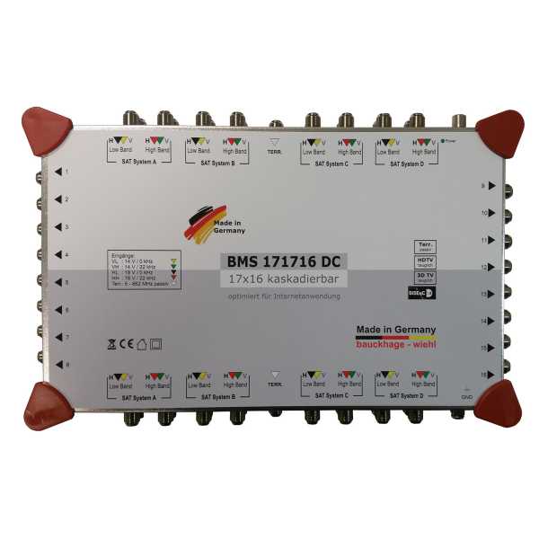 BMS 171716 DC Multischalter 17/16 Kaskadierbar BMS 171716 DC Multischalter 17/16 Kaskadierbar