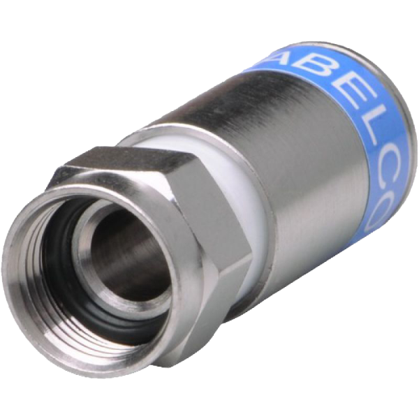 F-56-CX3 5.1 F-Kompressionsstecker für 7mm Koaxkabel F-56-CX3 5.1 F-Kompressionsstecker für 7mm Koaxkabel