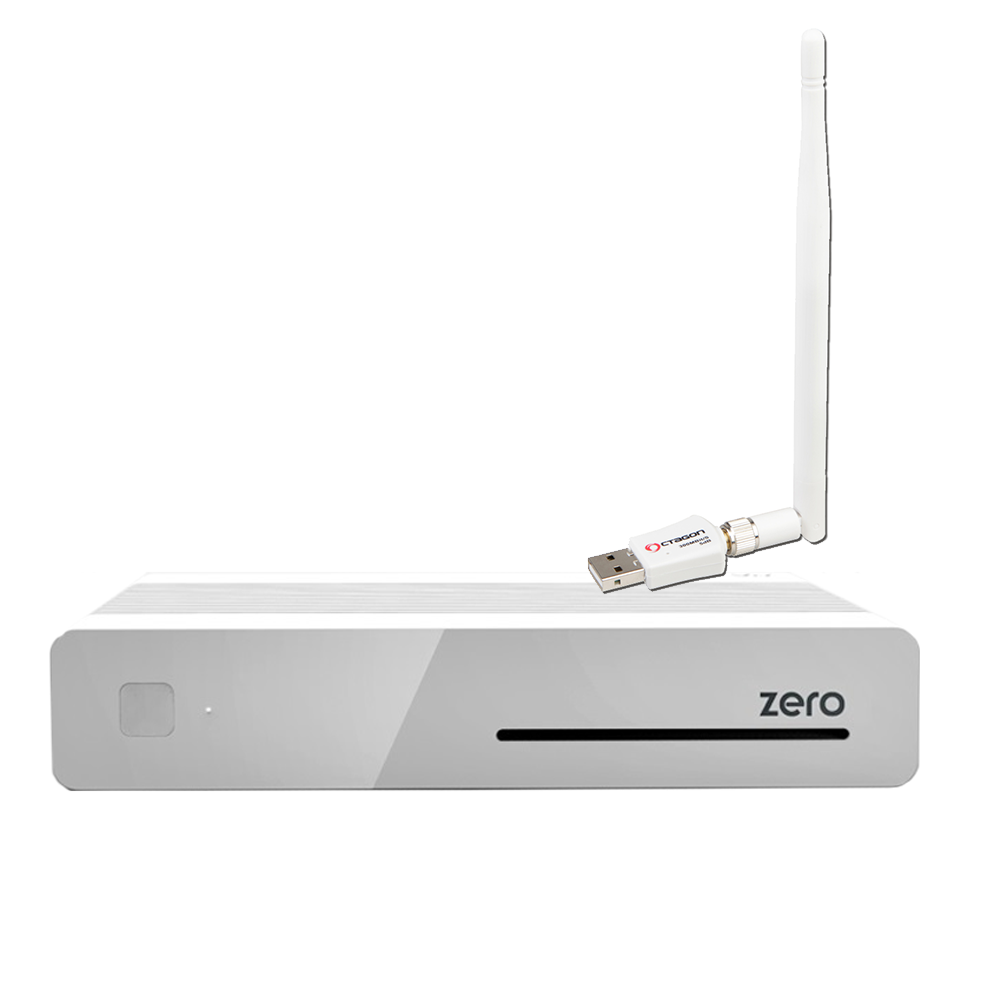 VU Zero V2 1x DVB-S2 Linux Full HD Sat Receiver H.265 Wlan stick GRATIS IPTV 