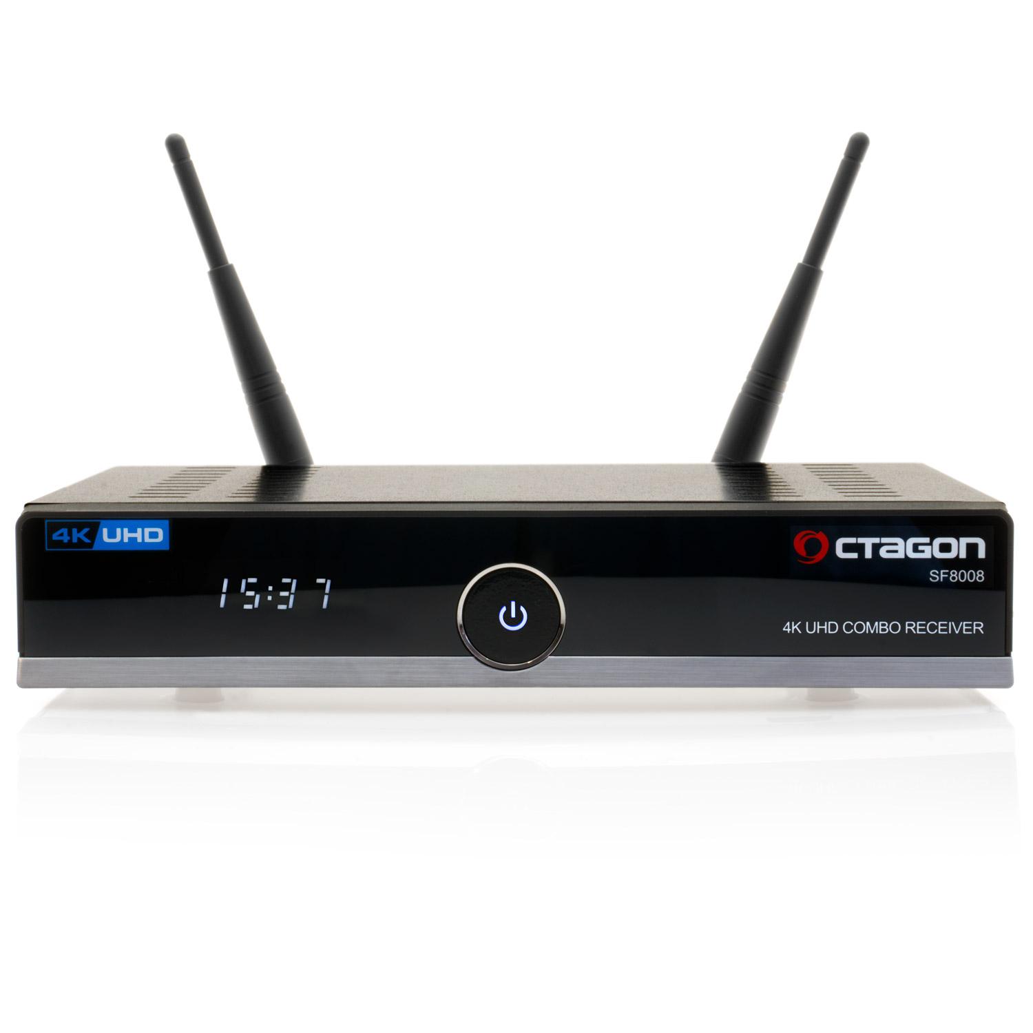 OCTAGON SF 8008 4K UHD E2 Linux Dual Wifi Combo Receiver 