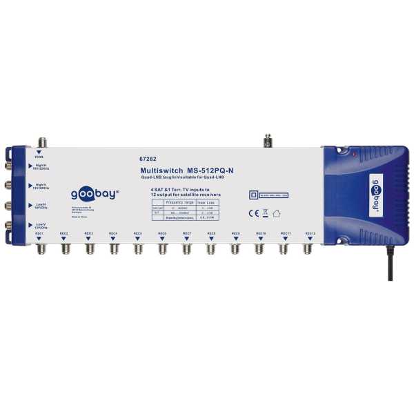 5/12 Multischalter MS-512PQ QUAD-LNB tauglich 5/12 Multischalter MS-512PQ QUAD-LNB tauglich