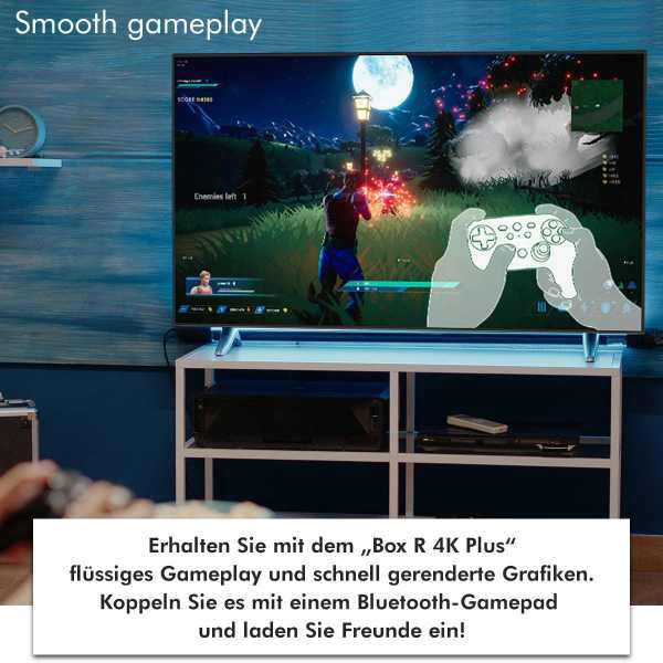 Homatics Box R 4K Plus Android TV Mediaplayer
