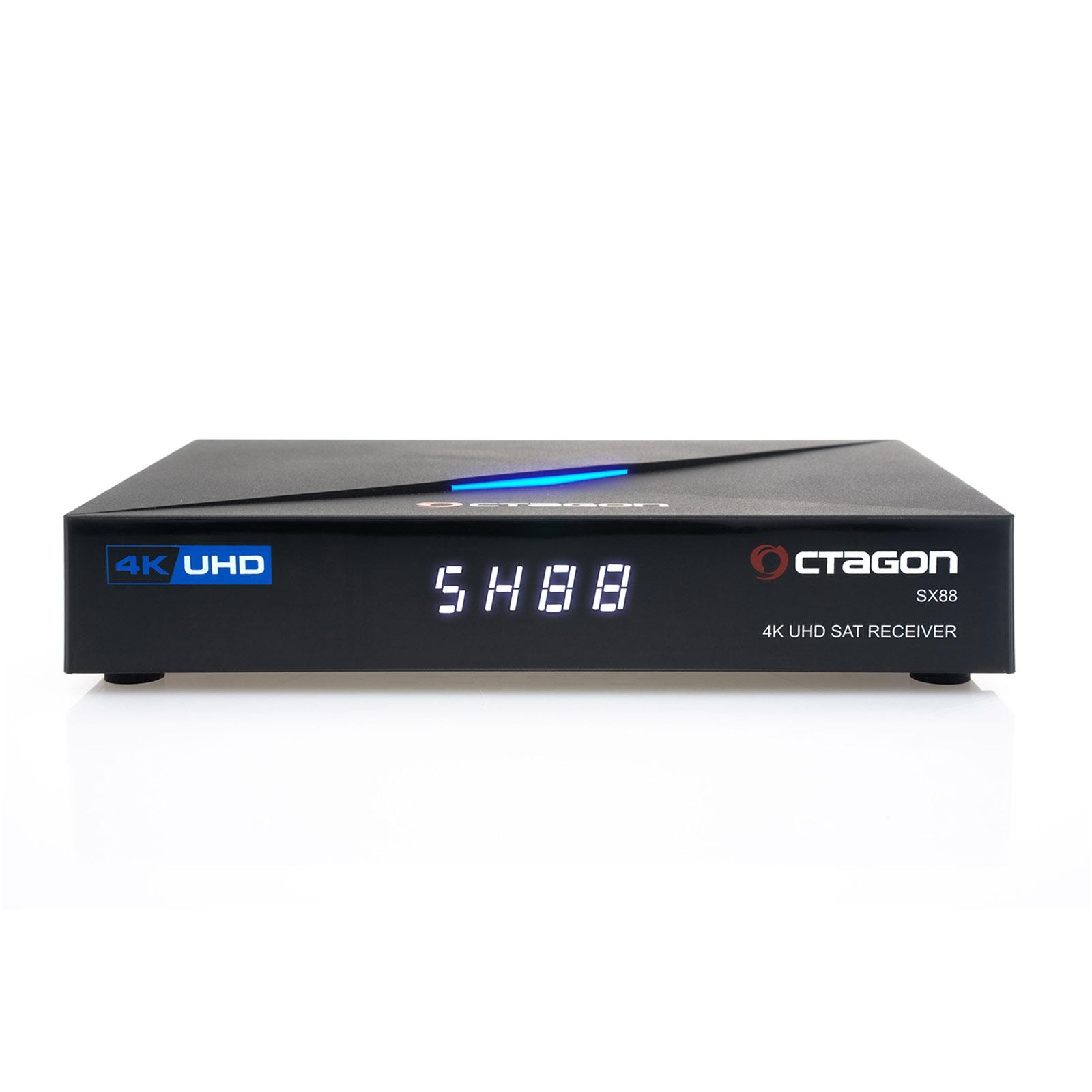 Apebox S2 Full HD Sat Receiver DVB-S2 Kartenleser LAN H.265 2X USB2.0 schwarz 