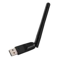 USB Wlan Stick 150MBit/s mit Antenne (2.4 GHz, USB 2.0, 802.11b/g/n, für Windows, Linux, Mac OS)