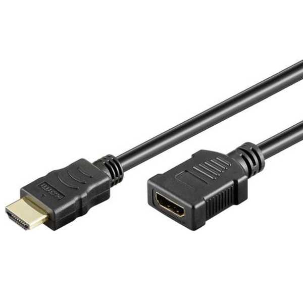 GOOBAY-HDMI-KABEL-VERLAENGERUNG-3D-1080P-SCHWARZ-1-METER