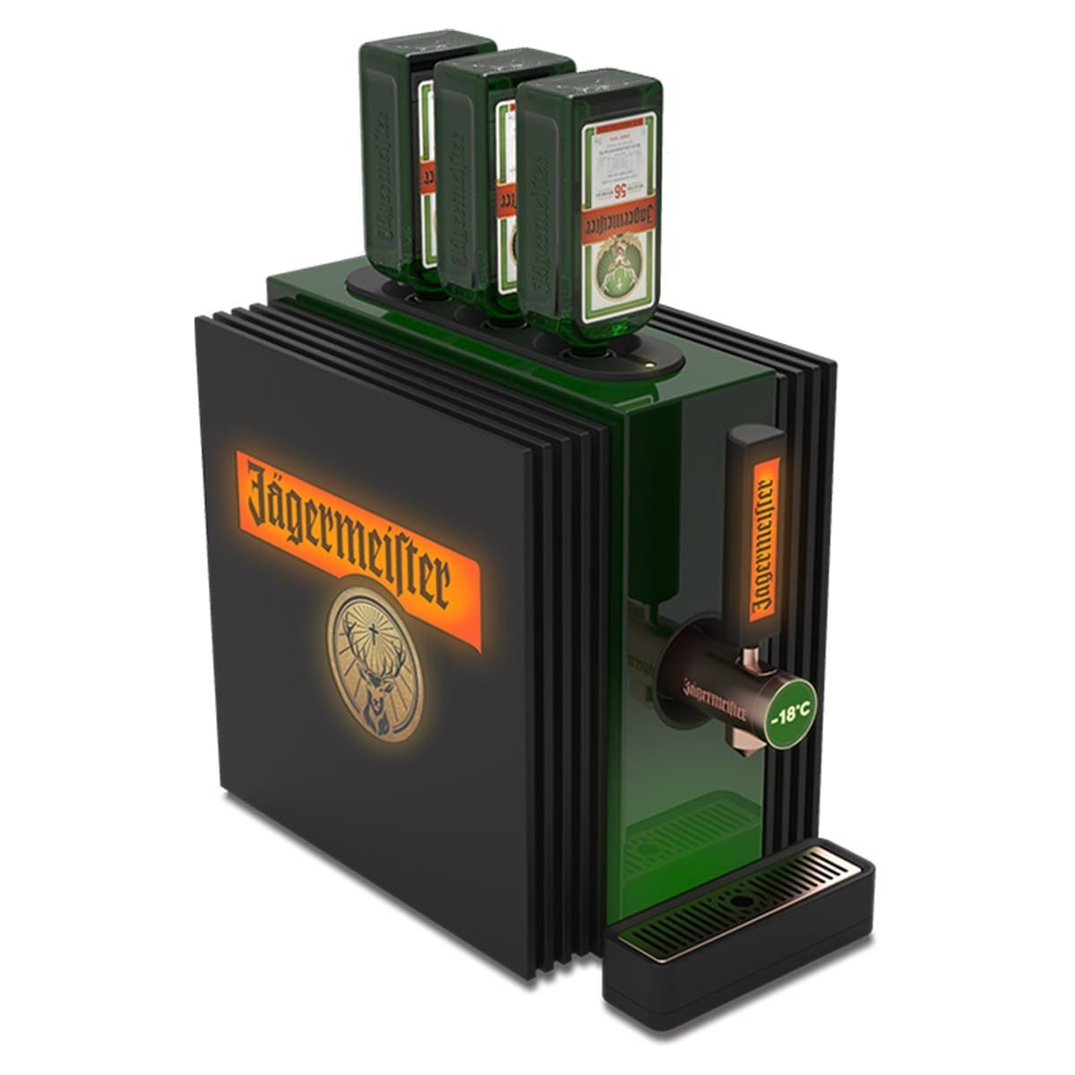 4. gene Jägermeister 3 bottle TAP machine