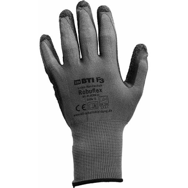 Latex Handschuhe Robuflex Grösse 11/12 Grau Latex Handschuhe Robuflex Grösse 11/12 Grau