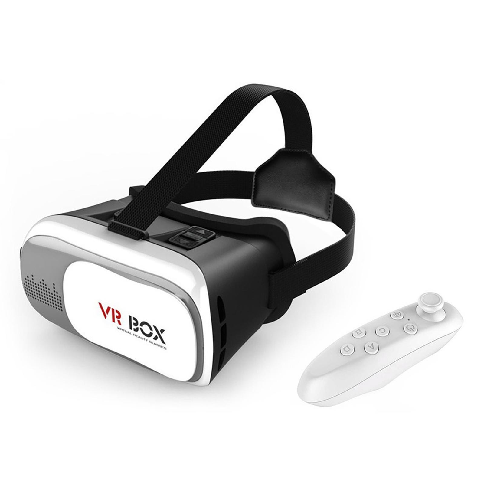Brille & Controller 3,5-6" Smartphones VR Veova VR Box FHVR-02 Virtual Reality 