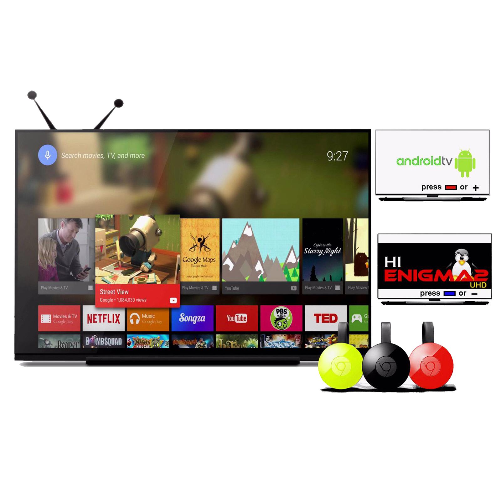Dinobot TV U5 Mini 4K Android TV 2GB DDR4 16GB EMMC ENIGMA2 DVB-S2 ...