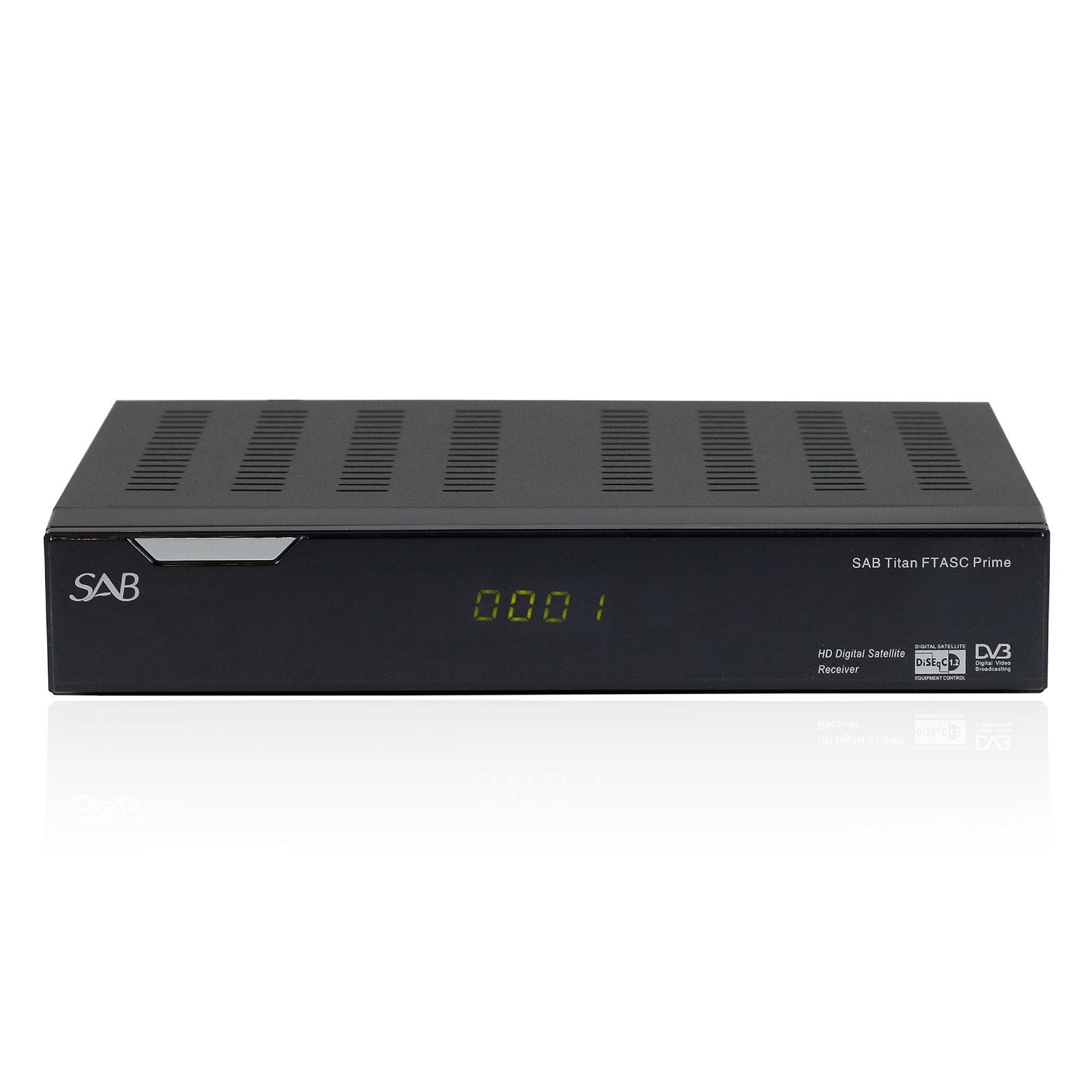 SAB Titan FTASC Prime Full HD IPTV DVB S2 Sat Conax HDMI USB SAB Titan FTASC Prime Full HD IPTV DVB S2 Sat Conax HDMI USB Receiver SatKing
